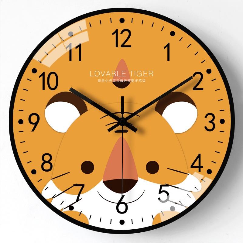 Classic Hanging Wall Clock, Easy Install Decor for Home & Office