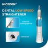 NICEDEN Dental Straight Nose Cone Low Speed Handpiece Straight 203C External Water E-type Straight Handpiece Dentistry Equipment
