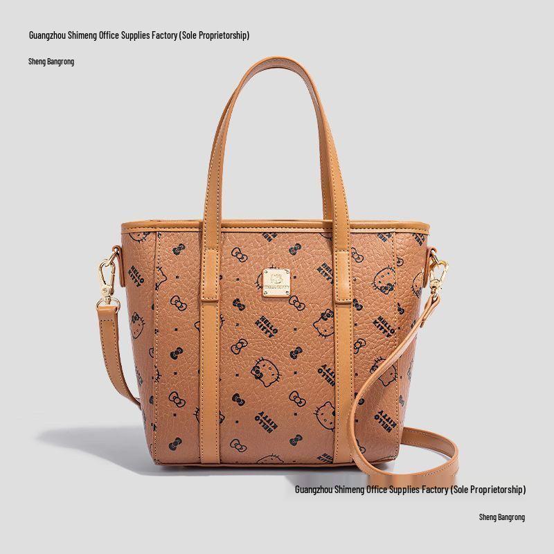 Hello Kitty Classic Print Tote Bag - Vegetable Basket Design