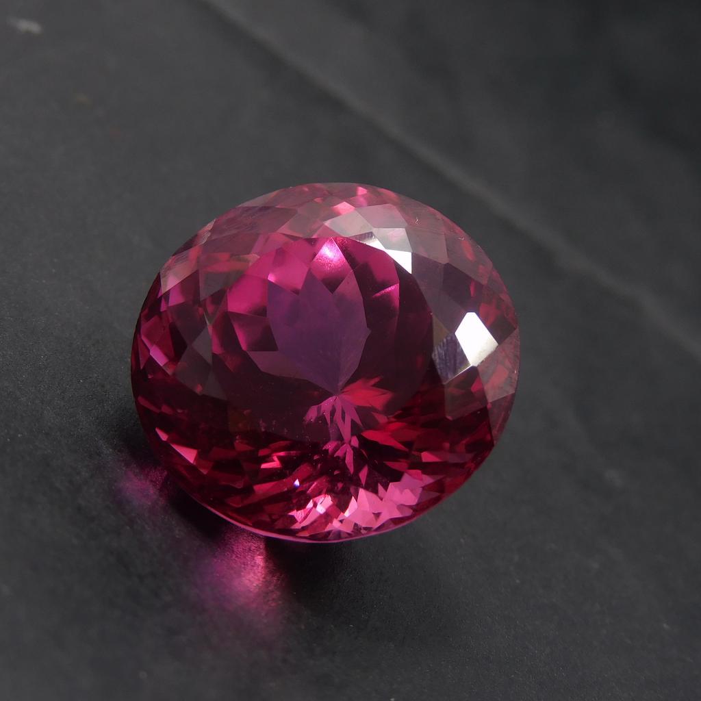 Natural Pink Sapphire Round Cut 25.30 Ct CERTIFIED Loose Gemstone Gift For Her