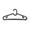 10-Pack Black & White Non-Slip Hangers for Clothing Stores & Homes