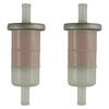 2x Fuel Filter for Yamaha XV1600 Road Star 1600 Limited Midnight 2002-2007