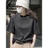 Women Basic Crew Neck Short Sleeve T-Shirt Loose Oversized Cotton Casual Top Spring Summer Layering Blouse