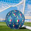 Flame Logo Design Printed Size 5 Soccer Balls, Anti-Slip, Protective Football, Outdoor Sport, a Unique Gift Suitable for him/her, Birthday