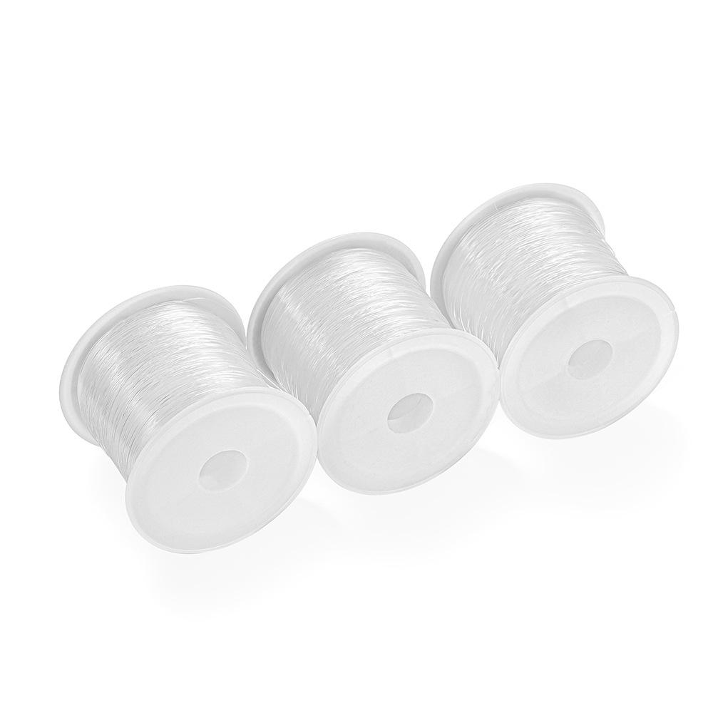 

Clear White Crystal Non-Elastic Fishing Line for DIY Jewelry and Beading