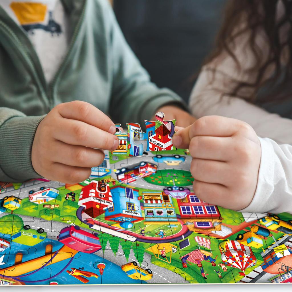 QUOKKA Toddler Puzzle 4 X 48 Piece Jigsaw Puzzle for Kids Ages Educational Farm Animals for Ages Jigsaw Game for Boys and Girls Ages 4-6 – 3-5 – 2-4 –