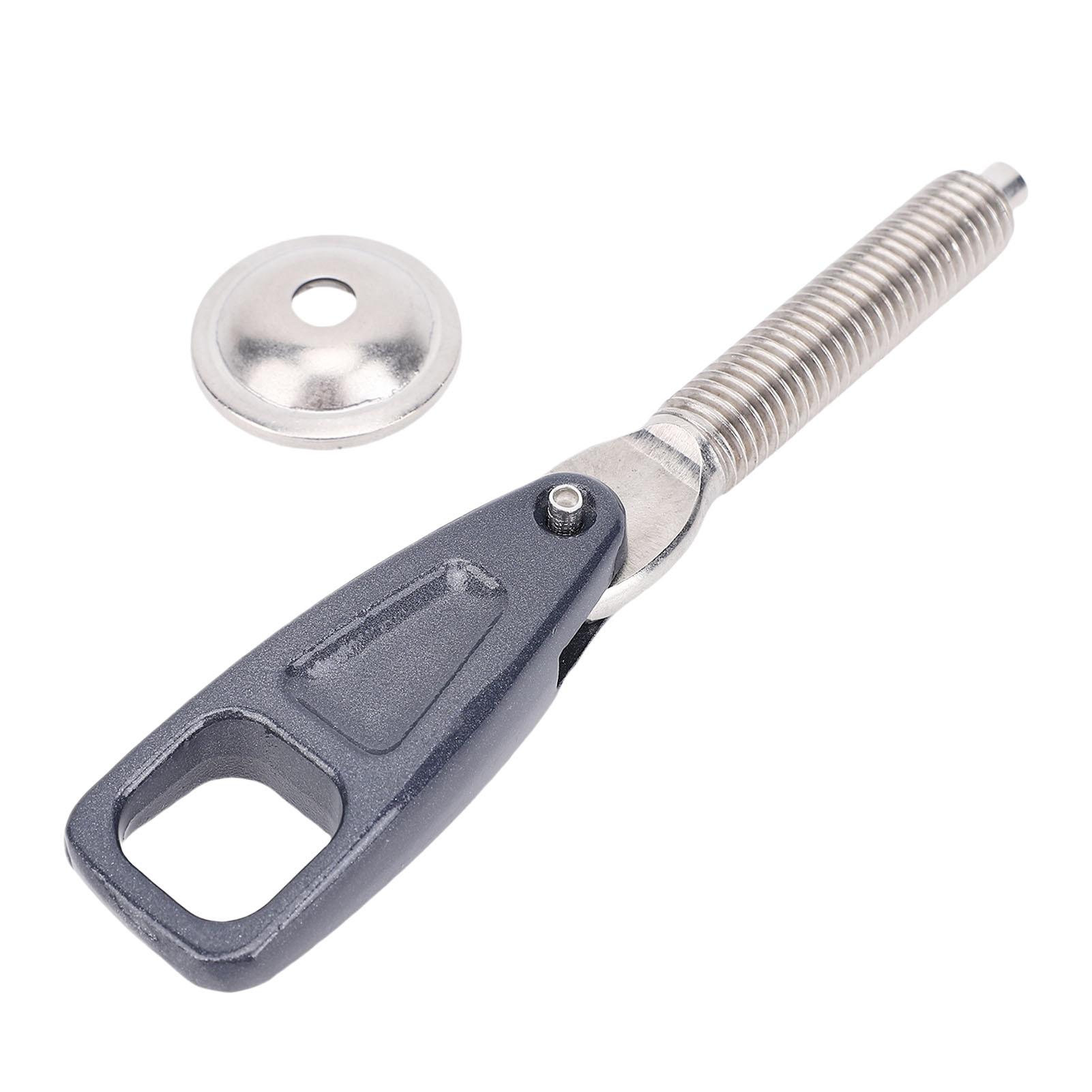 

Transom Clamp Screw Handle Assembly 663 43118 01 4D Aluminum Alloy Stainless Steel Replacement for 40 Horsepower E40G