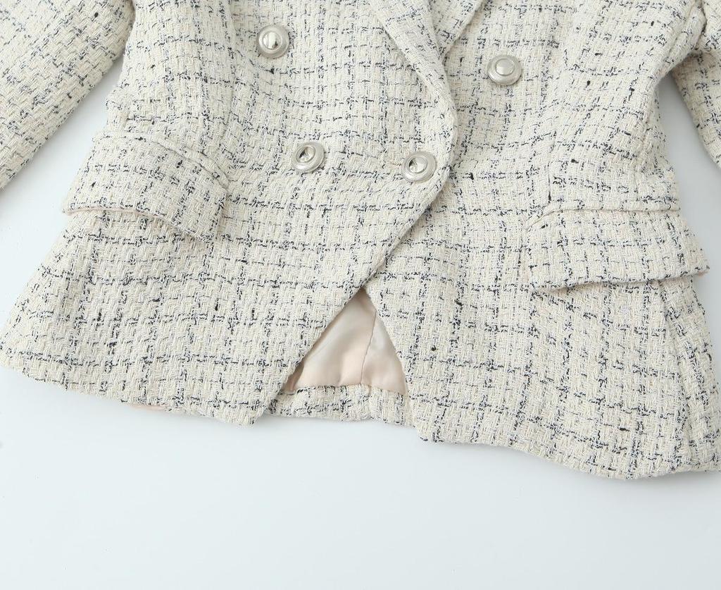 Autumn Fashion Double-Breasted Women's Suit Jacket