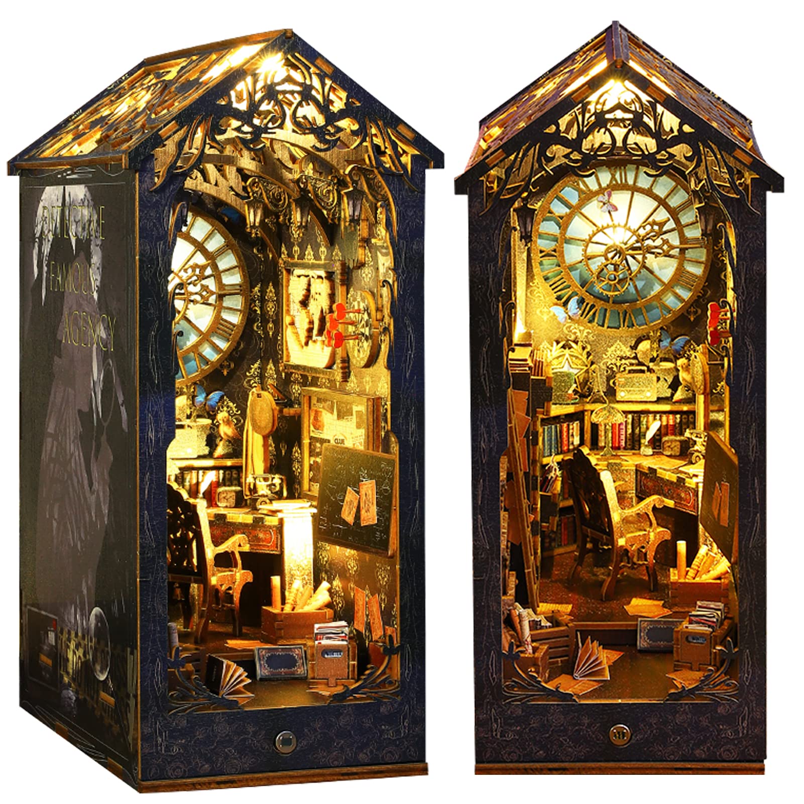 

Spilay Сделай сам Деревянный Миниатюрный Кукольный Домик Набор Ручной Работы Мебельный Набор Внутренние Украшения Новоселье Креативный Светодиодный 3D Пазл Игрушки для Влюбленных Рождественский Подарок