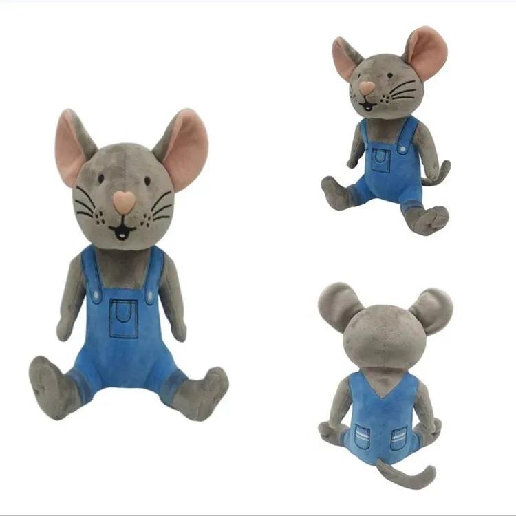 25Cm If You Give A Mouse A Cookie Plush Doll Anime Cartoon Pink Pig Mouse Children'S Picture Book Toys