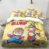 New Cute Cartoon DR Slump Arale Anime Bedding Set King Twin Double Microfiber Polyester Duvet Cover