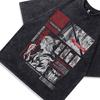 Japanese Retro Two-Dimensional Cartoon Animation Printing T-Shirt Summer New Loose Trendy Brand Short-Sleeved T-Shirt Men And Women