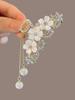 1Pcs Fashion Rose Tassels Hair Claws  For WomenHair Accessory For Woman