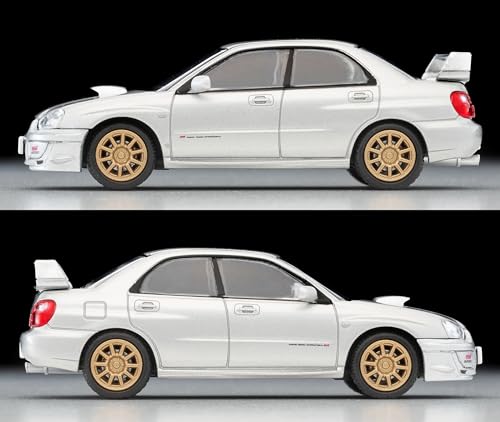 TOMYTEC Tomica Limited Vintage Neo 1/64 Scale LV-N336b Subaru Impreza WRX STi Silver 2003 Model (Finished) 334460