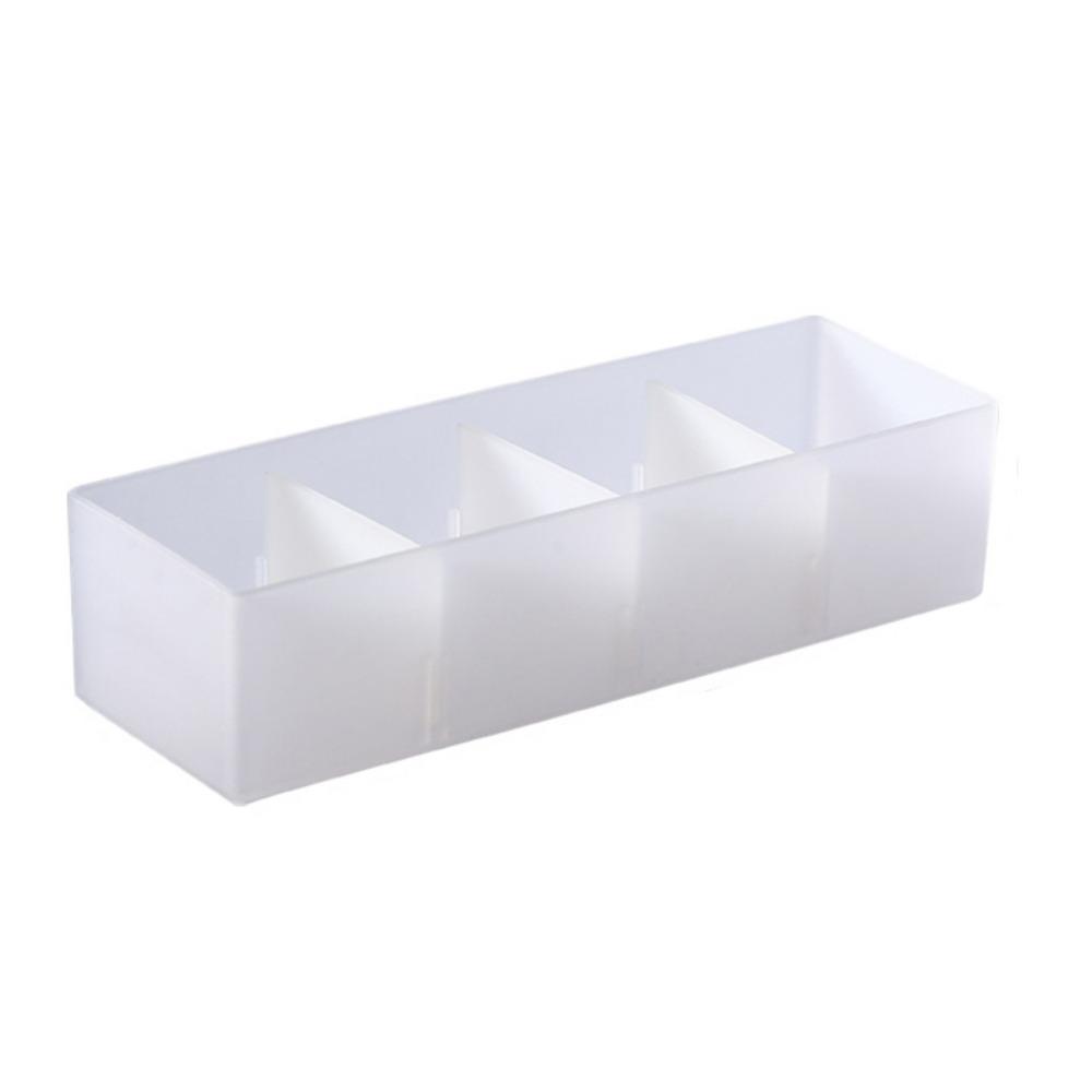 Combinable Drawer Storage Boxes Transparent Cosmetics Storage Box Multi Grid Case  Home Decoration