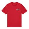 Spiel Mass Effect N7 Grafik Reines Baumwoll-T-Shirt 2026 Sommer Neu Beliebt Unisex Unisex Y2k Mode Lässiges Hemd Streetwear