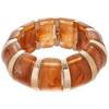 Europe American Style Acrylic Bangle Resin Exaggerated Bracelet Creative Elastic Bracelet  Women