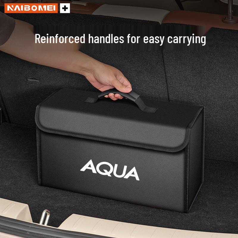 Foldable Trunk Storage Organizer for Toyota AQUA - Car Interior Accessory