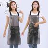 The Thickened Transparent Waterproof and Oil-proof Kitchen Summer Apron Is Scratch-resistant and Wear-resistant