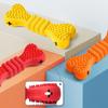 1pc Durable Rubber Dog Chew Toys Bone Shaped Treat Dispensing Puzzle Toy For Aggressive Chewers Teeth Cleaning Interactive Play Pet Supplies Puppy Tra