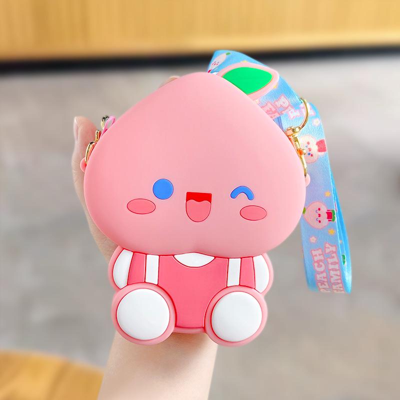 

Силіконовий гаманець-кросбоді з мультяшним хрестиком для маленьких дівчаток – Модний садочковий гаманець-принцеса