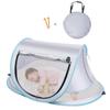 Foldable UV50+ Baby Mosquito Net Tent for Camping, Beach, or Grassland - Quick-Open and Portable Children's Shelter