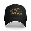 Classic Happy ST PATRICKS DAY Baseball Caps Unisex Snapback Hat  Formal Golf Adjustable Sun Hats
