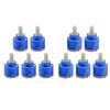 5pcs Ceramic Valves Cartridge Strong & Simple Install Tap Cartridge Set Wear Resistant for Household Water Usage