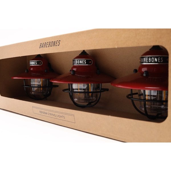            Barebones Living Edison String Light Led 20230007004000 Red [outdoor Led Light]