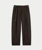 Beulleieo Cannes Striped Belted Slacks [Brown]