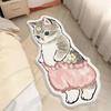 Cartoon Irregular Faux Cashmere Rug