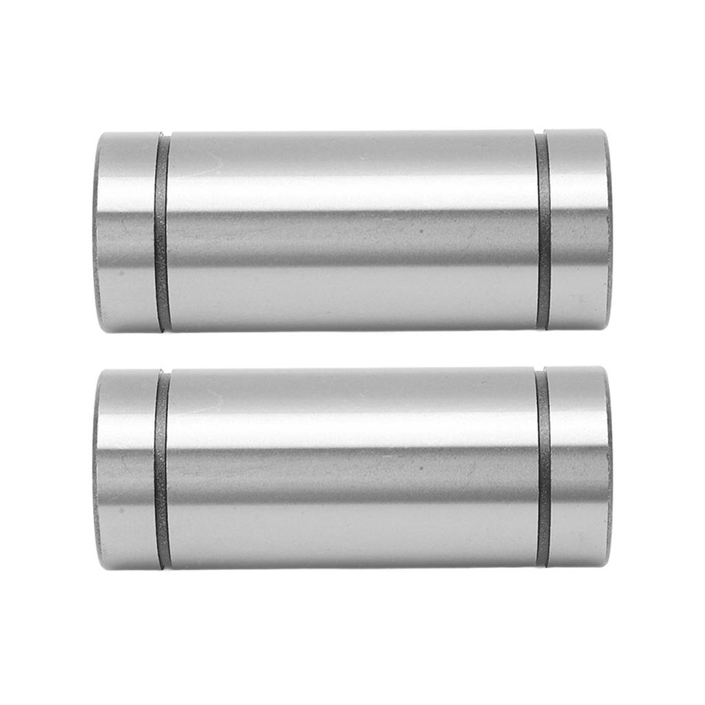 2 st Linjärrörelselager Stål 20 mm ID 32 mm OD 80 mm Längd LM20LUU för Maskinutrustning