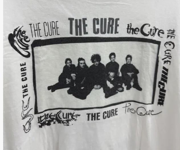 Vintage 90s The Cure Ringer TShirt PostPunk Rock Tee gift for fan PA5802 Unisex T-Shirt XXL