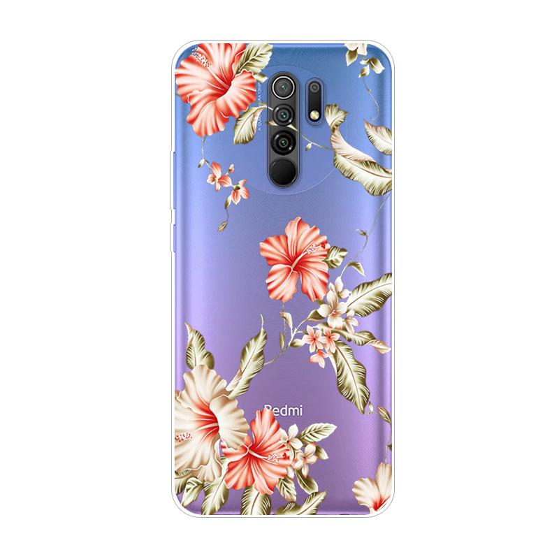 For Coque Redmi 9 Case Transparent Soft TPU silicon Phone Cover For Xiaomi Redmi 9 Case Redmi9 Clear Fundas For Redmi 9 6.53"