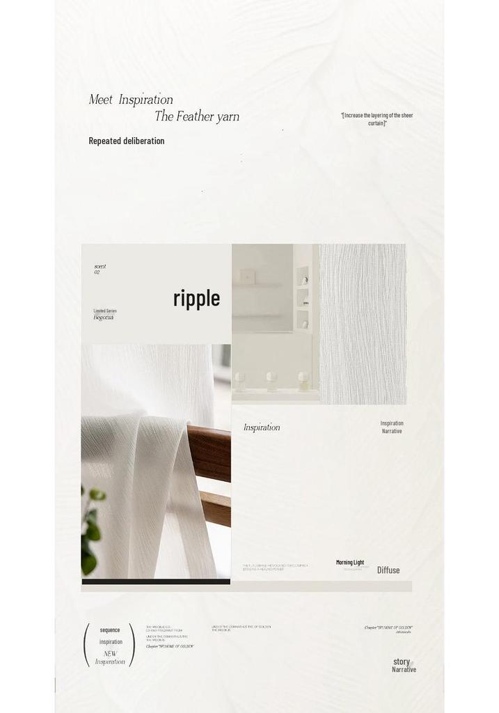 2026 Modern Style Sheer Gauze Curtains - Light-Filtering, Privacy-Safe, Sun Protection for Living Room, Bay, and Balcony Windows, White