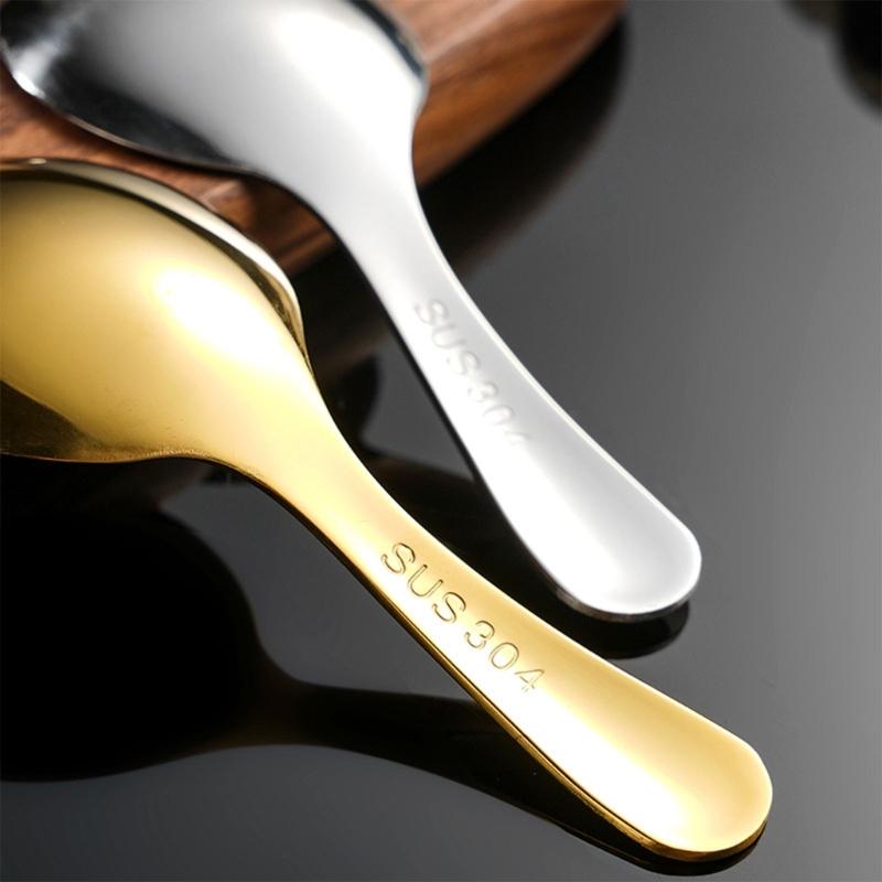 Portable Stainless   Spoon Fork Set Ideal For Picnics Office Dorm Dishwasher Safe