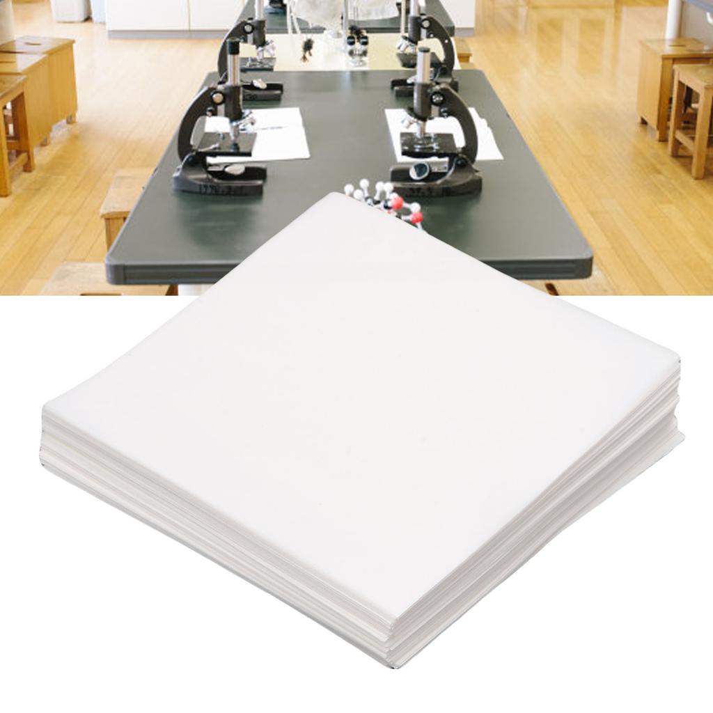 500Pcs Weighing Paper Glossy Quality Sample Scale Analytical Balance Research Supplies