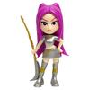6-teiliges Set K-Pop Demon Hunters Figurenspielzeug Cartoon Rumi/Mira/Zoey Actionfigur PVC Schreibtischdekoration Modellpuppe Spielzeug Geschenk für Fans