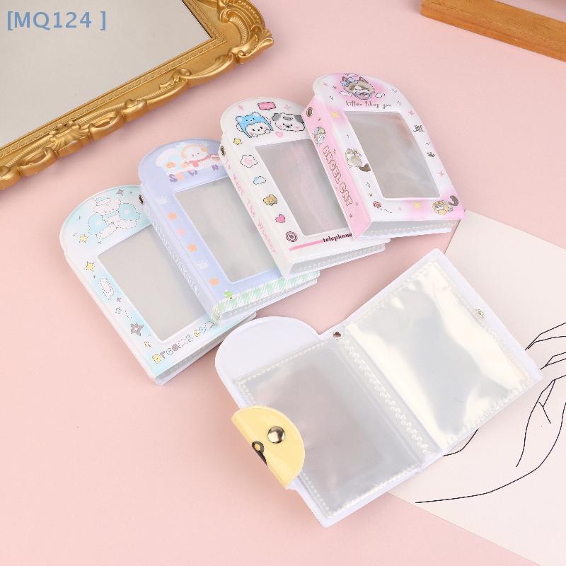1 Stück 28 Kartenfächer Foto-Karten-Ordner 3-Zoll K-Pop Foto-Karten Foto-Album Postkarten Photocards Halter Kartenalbum Für Fotos