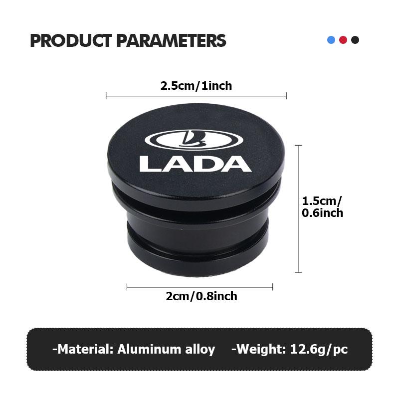 For Lada Universal Car Cigarette Lighter Cap Eject Button Dust Cover Vesta Granta Vesta Niva 4X4 Largus Vaz Samara 2110