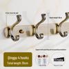 316 Stainless Steel Wall-Mounted Hook Rack