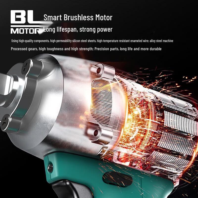 Dayi 450Nm Brushless Cordless Impact Wrench CN Plug (adapter Included)