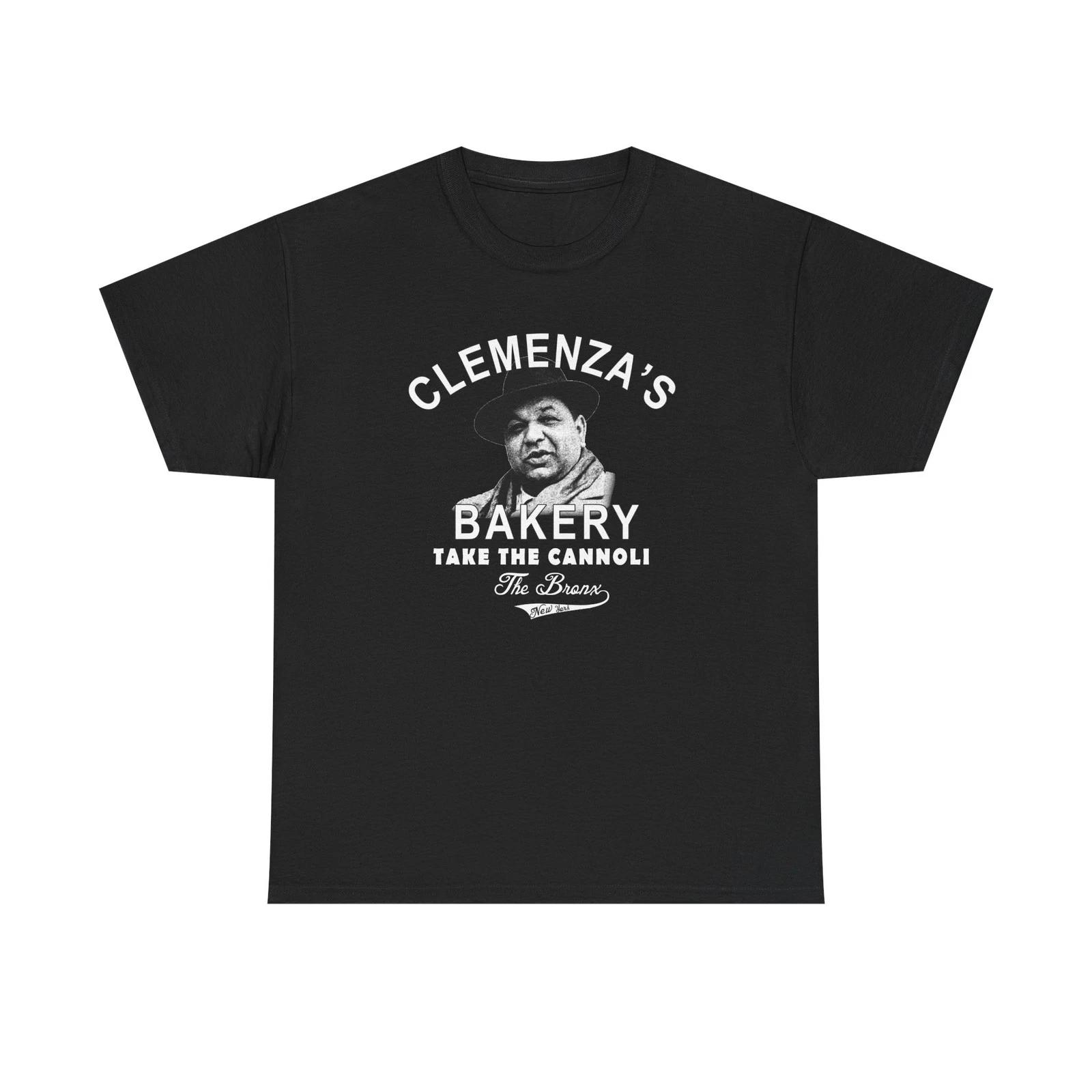 Clemenza s Bakery Motorcycle Humor Tee | Biker T-Shirt S