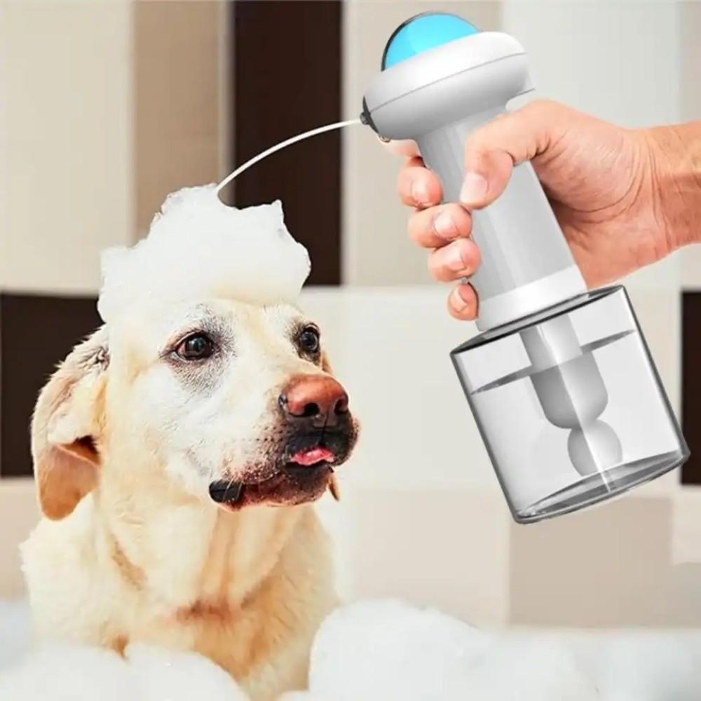 Shampoo Pet Bathing Machine Easy To Use Automatic Foam Sprayer Cat Dog Bath Bubbler  Pet Salon