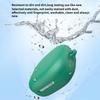 Anti-fall Earphone Case with Carabiner Silicone Earbuds Cover Dustproof Shockproof Charging Box Shell for SHOKZ OpenFit 2+ T921