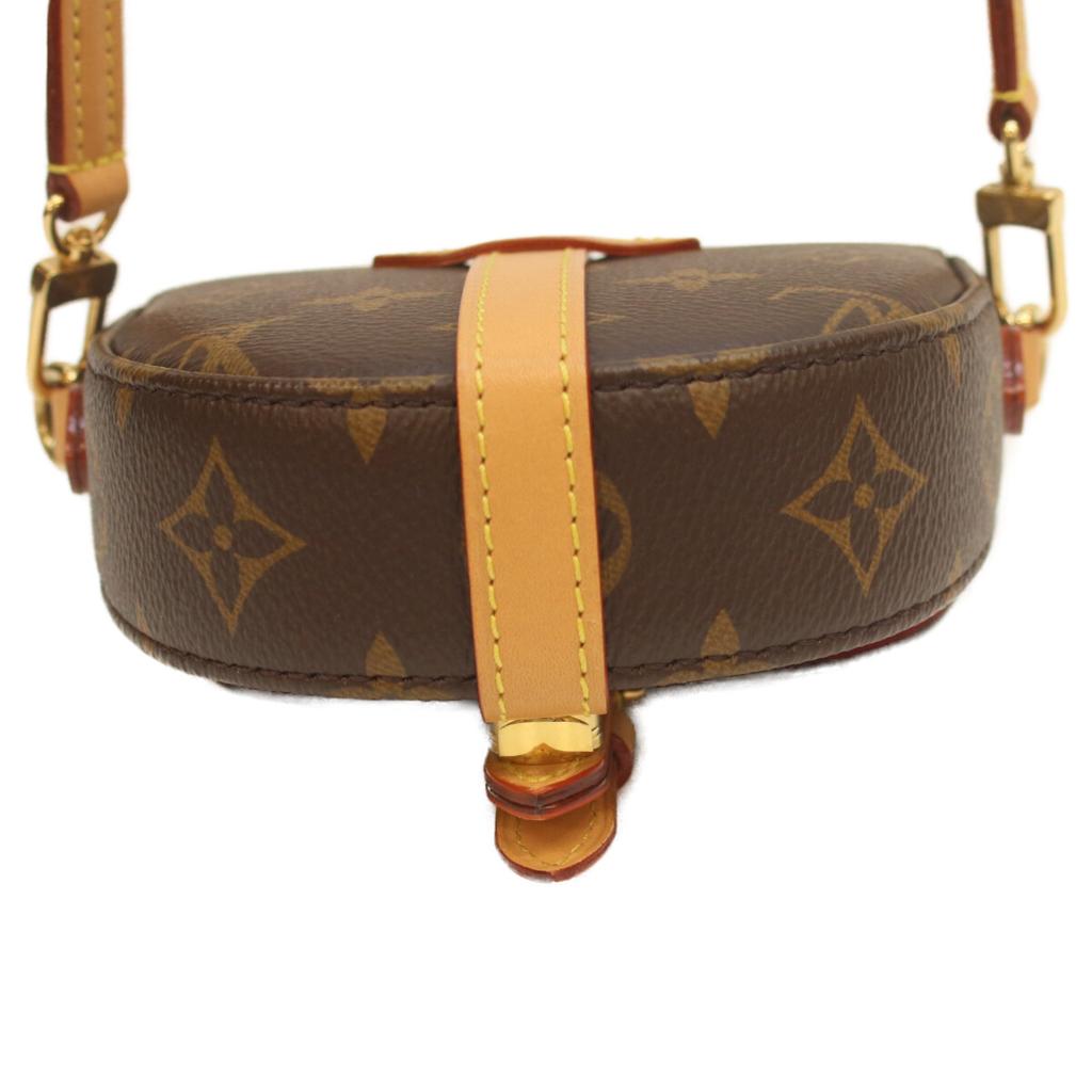 LOUIS VUITTON M46643 Monogram Micro Chantilly Shoulder bag BrownUsed