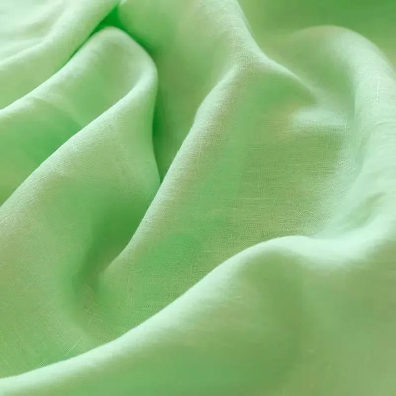 280cmx100cm Pure Linen Fabric for Sewing Quilting Fabrics DIY Crafts Bags Baby Clothing Dress Bedding Sets Handmade Sewing