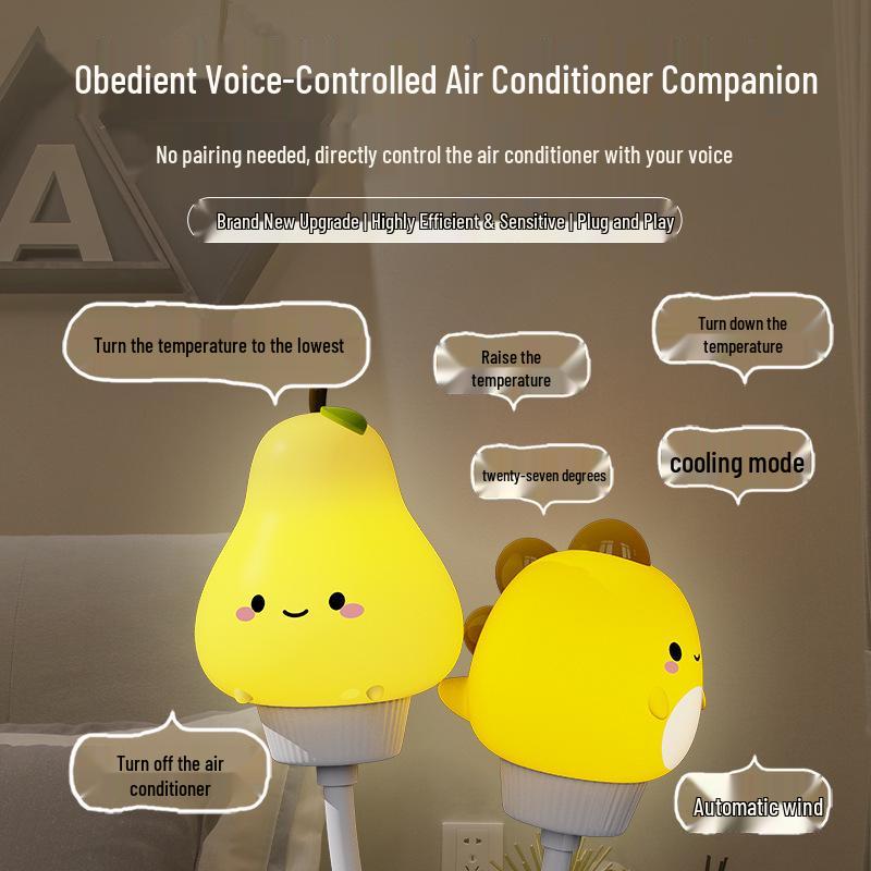 Smart Voice-Activated USB Night Light: Sleep Companion & Wake-Up Light for Bedroom