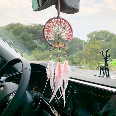 Crystal Ornament Ball Pendant Tree of Life Pendant Car Ornament