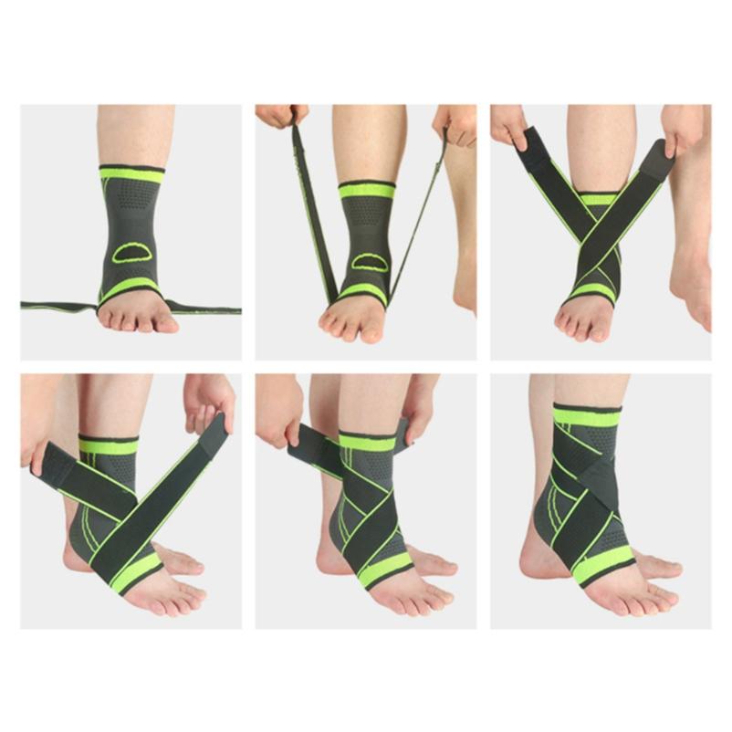 Nylon Sports Ankle Protector Sports Four-sided Elasticity Warm and Breathable Ankle Protector Ankle Protector